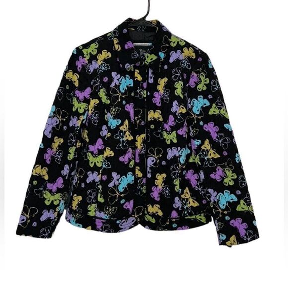Requirements Floral Printed Jacket(Size Small) - Picture 1 of 8